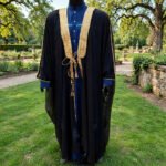 Al-Rijaal Black Royal Bisht | Gold Embroidered Arabic Cloak for Men - Image 3