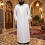 Al-Rijaal White Azhari Thobe | Imam Jubba for Men